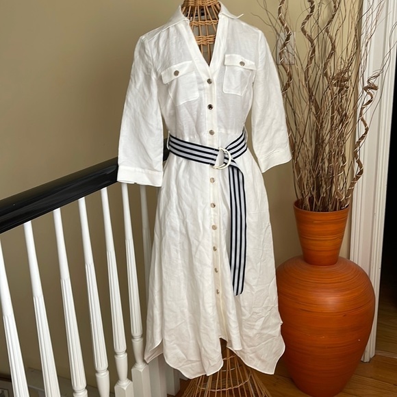 Karl Lagerfeld Dresses & Skirts - Karl Lagerfeld 🔥Sale🔥New white classy dress